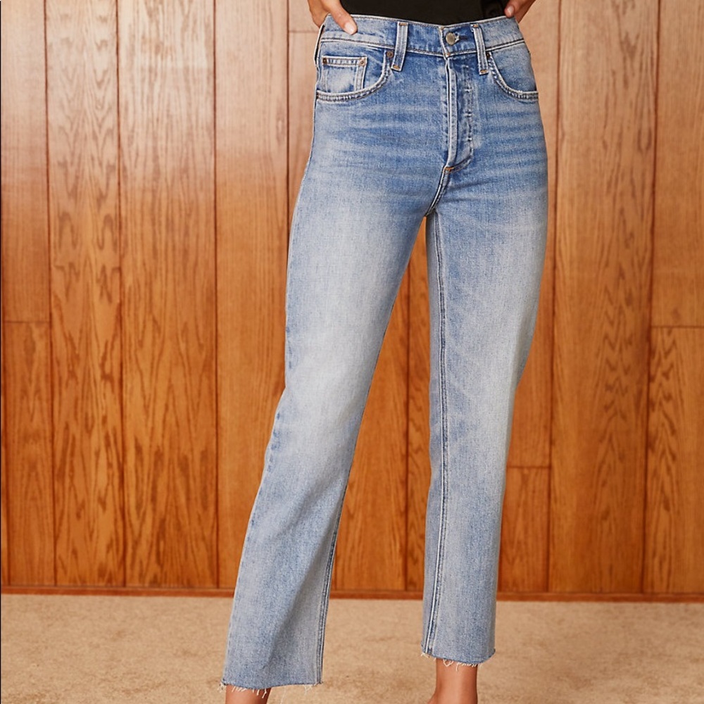 Aritzia Denim Forum Arlo Straight Jeans Size 29